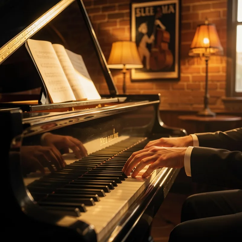 Piano jazz blues : techniques, grilles et morceaux pour maîtriser le style